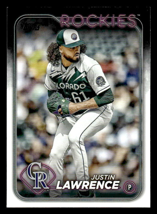 2024 Topps #259 Justin Lawrence