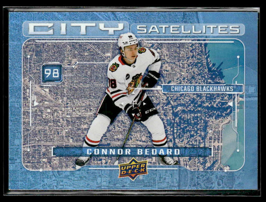 2024-25 Upper Deck #CS-11 Connor Bedard City Satellites