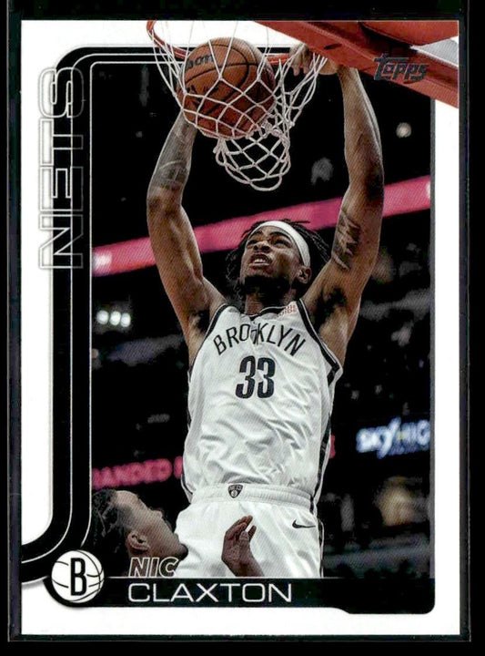 2025-26 Topps #10 Nic Claxton