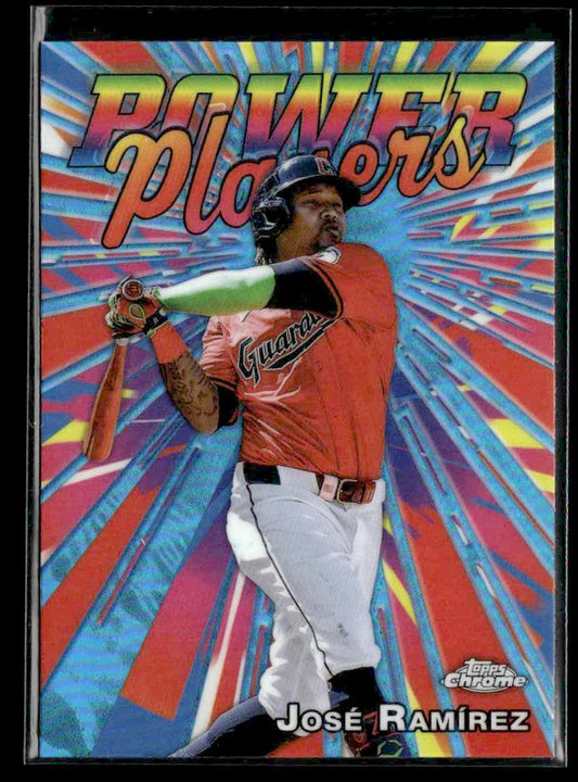2025 Topps Chrome #PP-14 José Ramírez Power Players