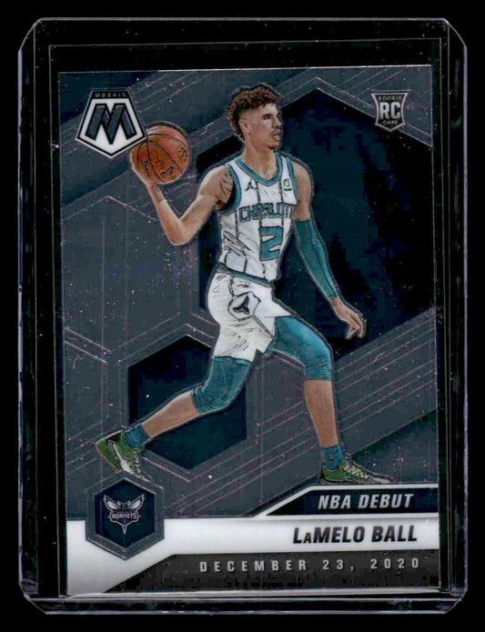 2020-21 Panini Mosaic #262 LaMelo Ball