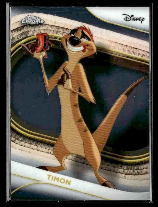 🌟 Timon — 2025 Topps Chrome Disney #98 🌟