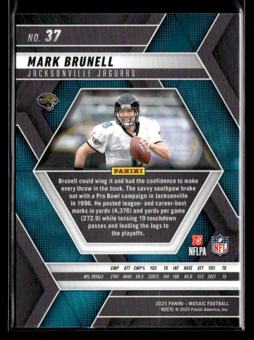 2025 Panini Mosaic #37 Mark Brunell Mosaic