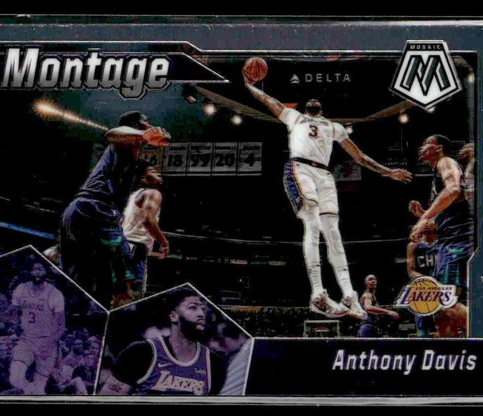 2019-20 Panini Mosaic #7 Anthony Davis Montage Mosaic