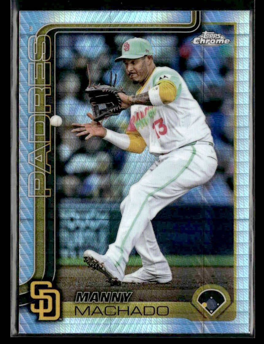 2025 Topps Chrome #53 Manny Machado Prism Refractors