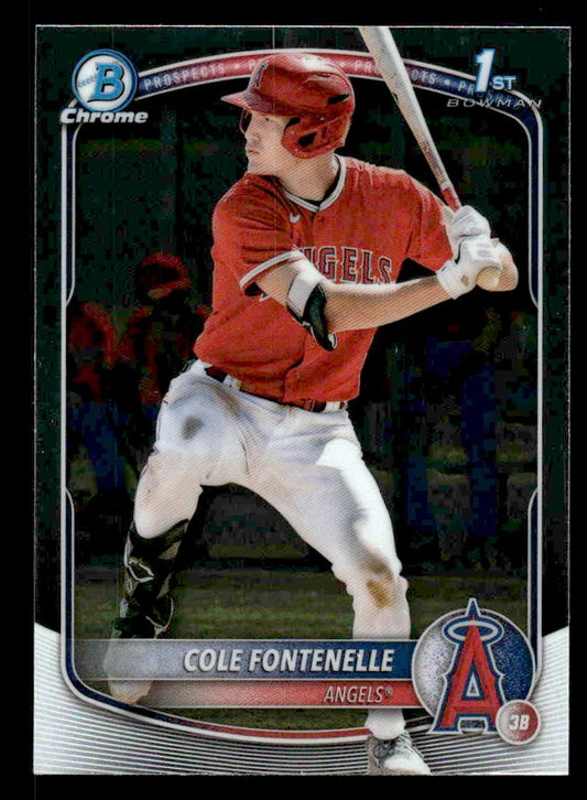 2025 Bowman #BCP-32 Cole Fontenelle Chrome Prospects