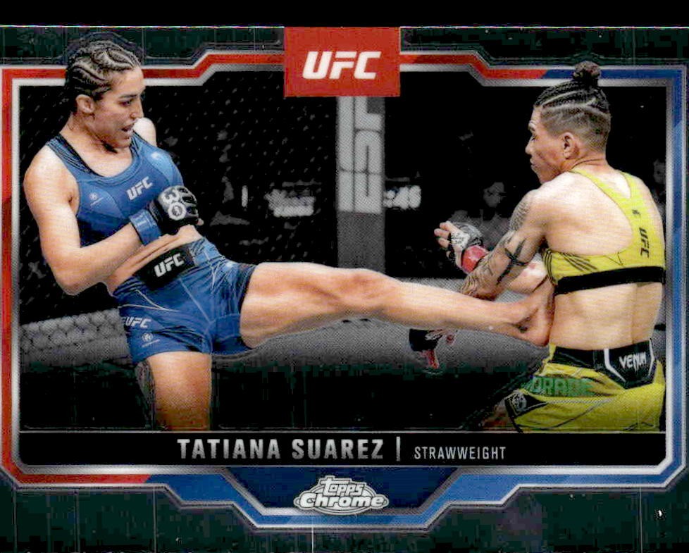 2025 Topps Chrome UFC #72 Tatiana Suarez