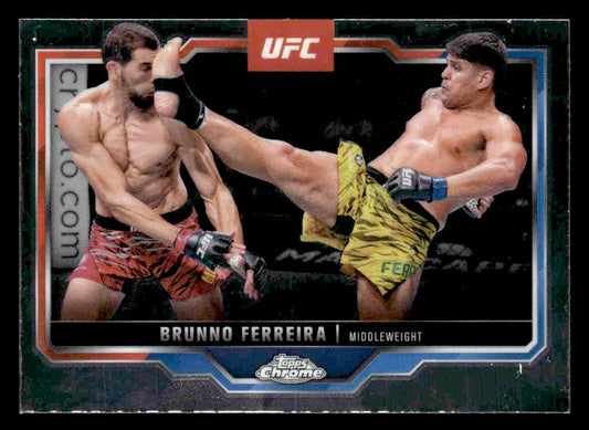 2025 Topps Chrome UFC #192 Brunno Ferreira