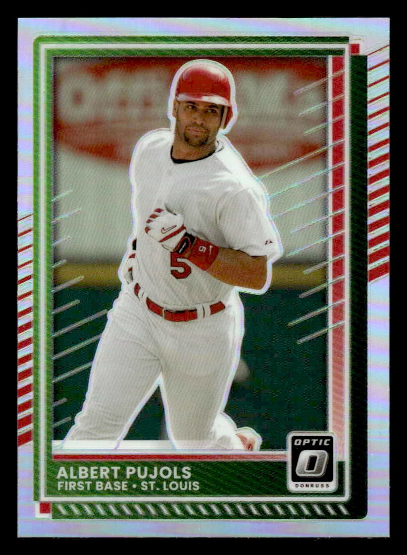 2025 Donruss #6 Albert Pujols Optic Holo