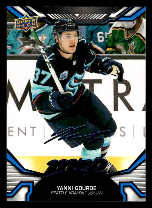 2022-23 Upper Deck MVP #154 Yanni Gourde Blue Script