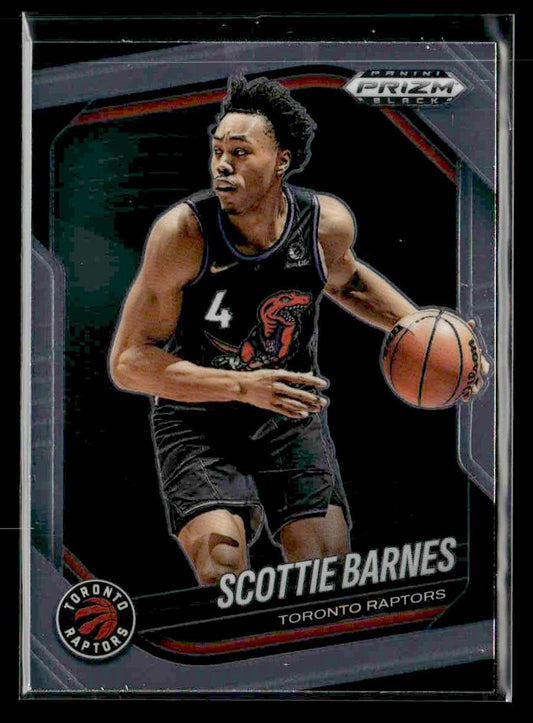 2024-25 Panini Prizm Black #65 Scottie Barnes
