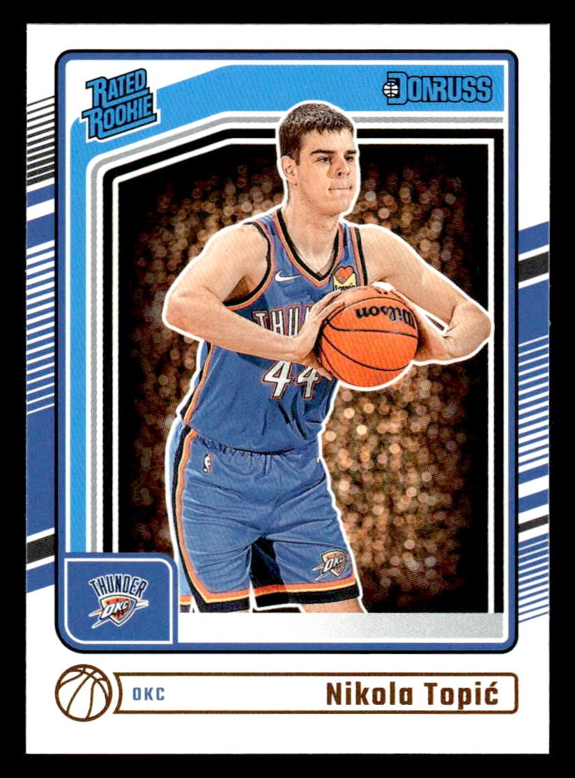 2024-25 Donruss #208 Nikola Topic