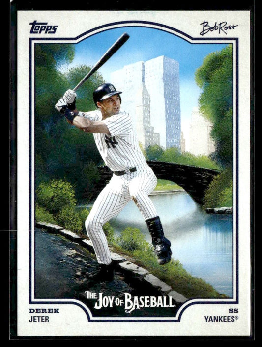 2025 Topps x Bob Ross: The Joy of Baseball #70 Derek Jeter