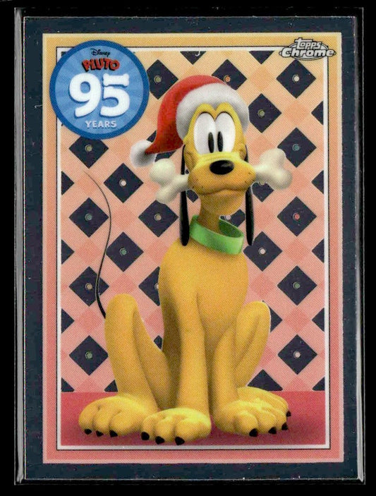 🌟 Pluto — 2025 Topps Chrome Disney Pluto 95th Anniversary #PL-10 🌟