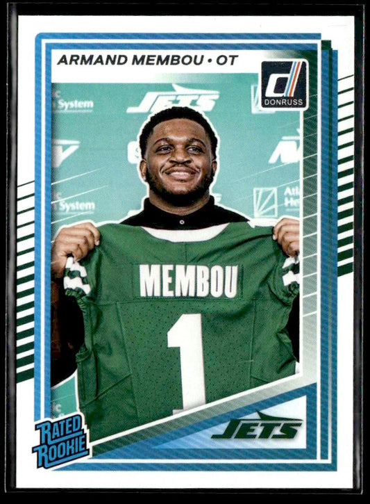 2025 Donruss #358 Armand Membou Rated Rookies