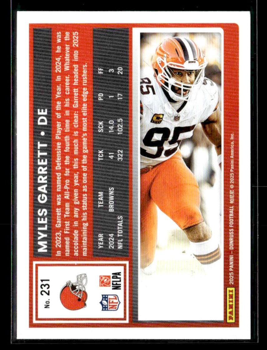 2025 Donruss #231 Myles Garrett