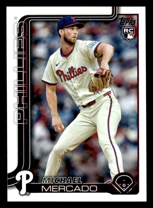2025 Topps #582 Michael Mercado