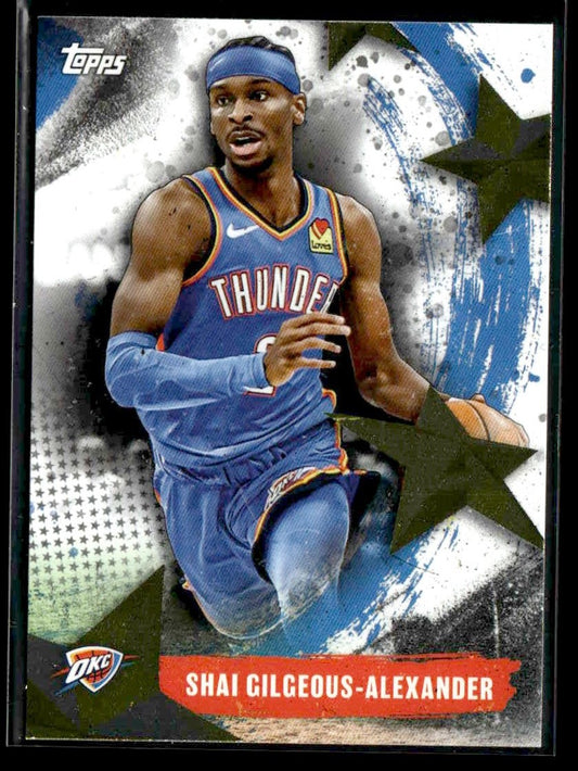 2025-26 Topps #SA-2 Shai Gilgeous-Alexander Stars of the NBA
