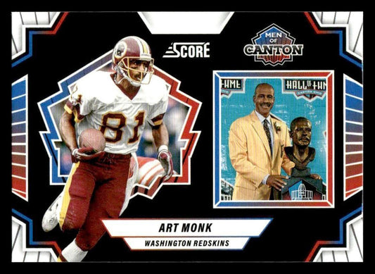 2025 Score #19 Art Monk Men of Canton