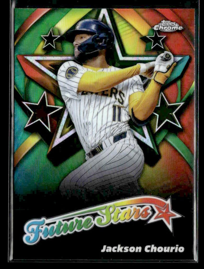 2025 Topps Chrome #FS-4 Jackson Chourio Future Stars