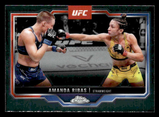 2025 Topps Chrome UFC #184 Amanda Ribas