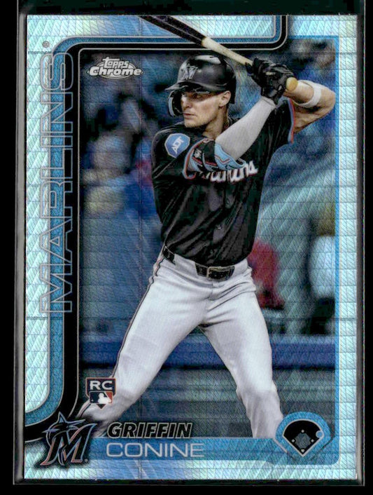 2025 Topps Chrome #86 Griffin Conine Prism Refractors