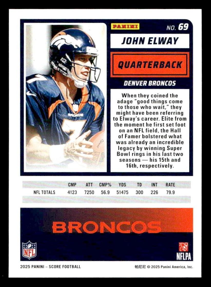2025 Score-A-Treat #69 John Elway