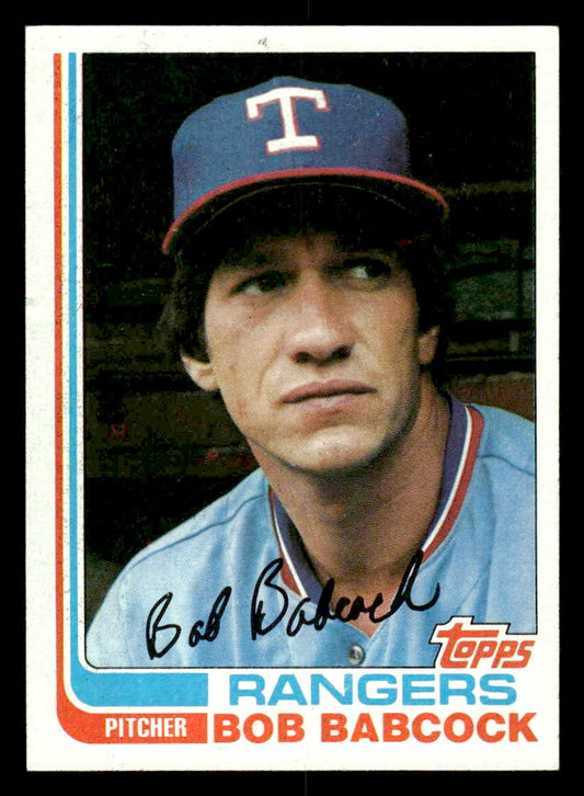 1982 Topps #567 Bob Babcock