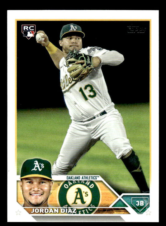 2023 Topps #423 Jordan Díaz