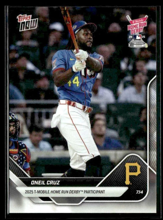 2025 Topps Now Home Run Derby #HRD-4 Oneil Cruz