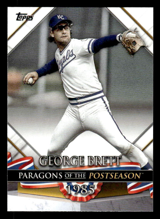 2022 Topps Update #PP-6 George Brett Paragons of the Postseason
