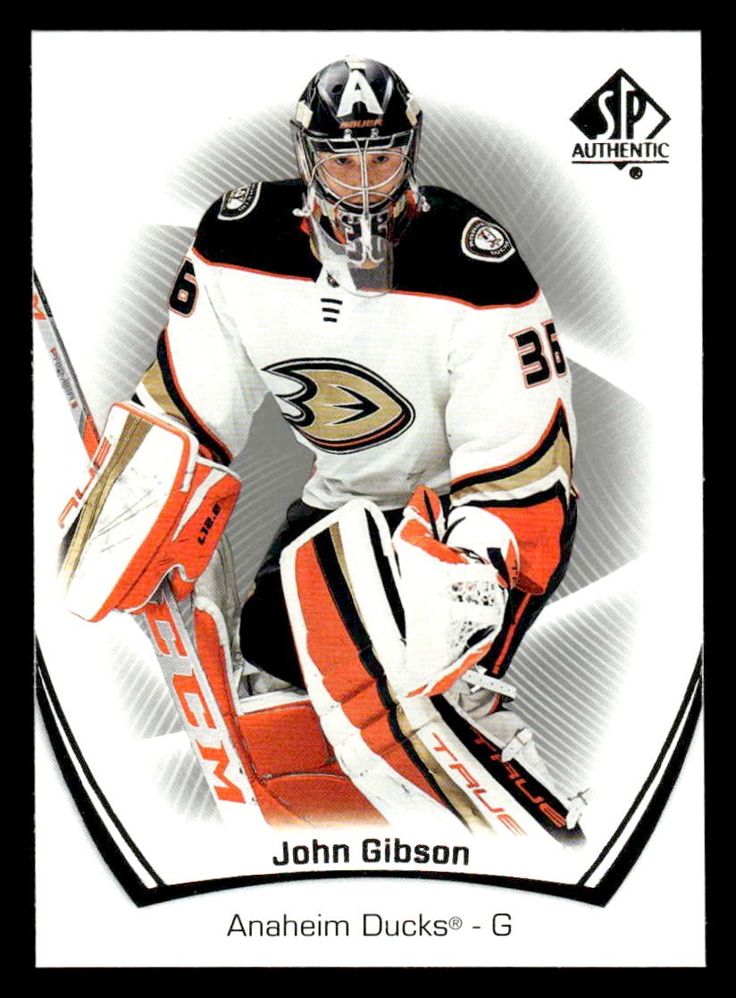 2021-22 SP Authentic #41 John Gibson
