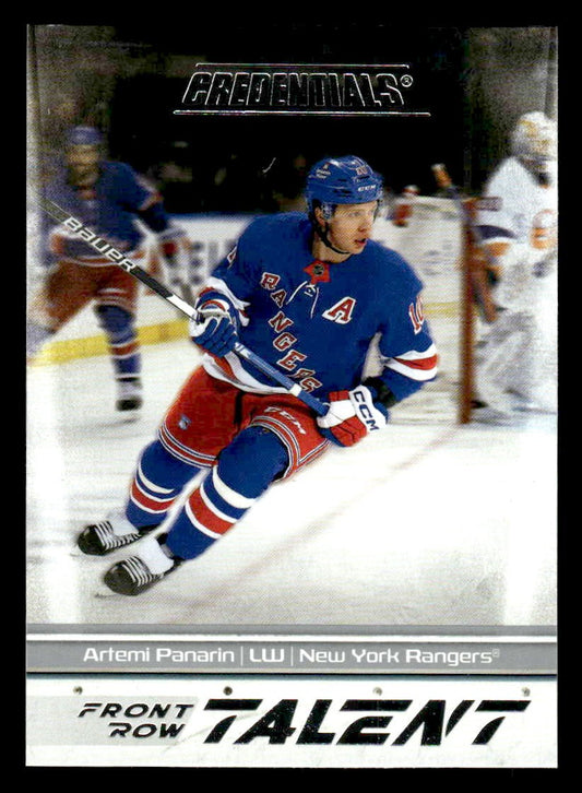 2024-25 Upper Deck Credentials #FRT-AP Artemi Panarin Front Row Talent