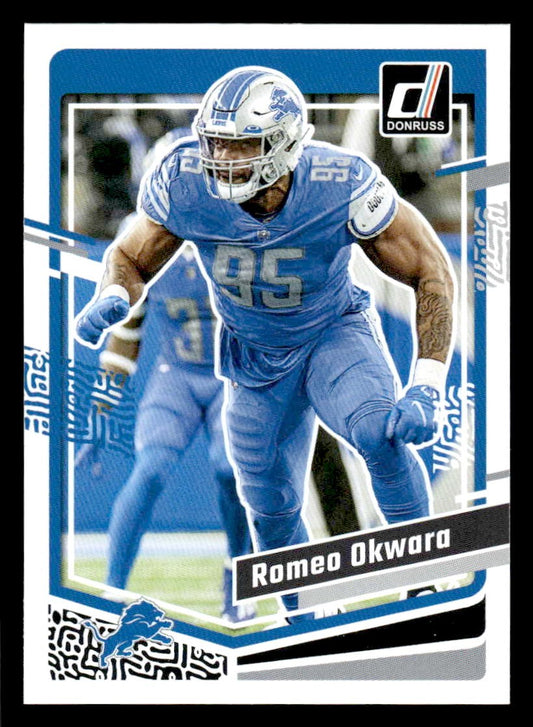 2023 Donruss #104 Romeo Okwara