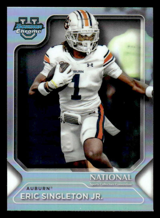 2025 Bowman Chrome U #FB-3 Eric Singleton Jr The National - Refractor