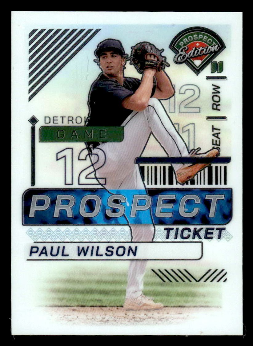 2024 Panini Prospect Edition #169 Paul Wilson Holo