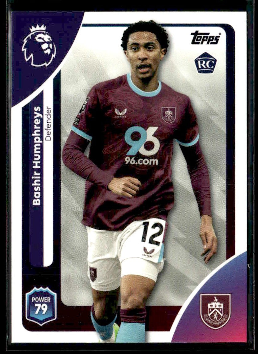 2025-26 Topps Premier League #310 Bashir Humphreys