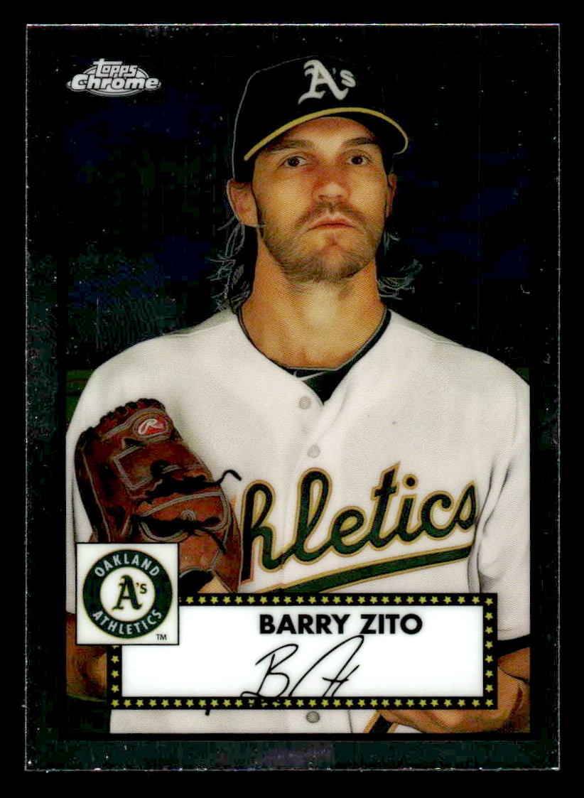 2021 Topps Chrome Platinum Anniversary #698 Barry Zito