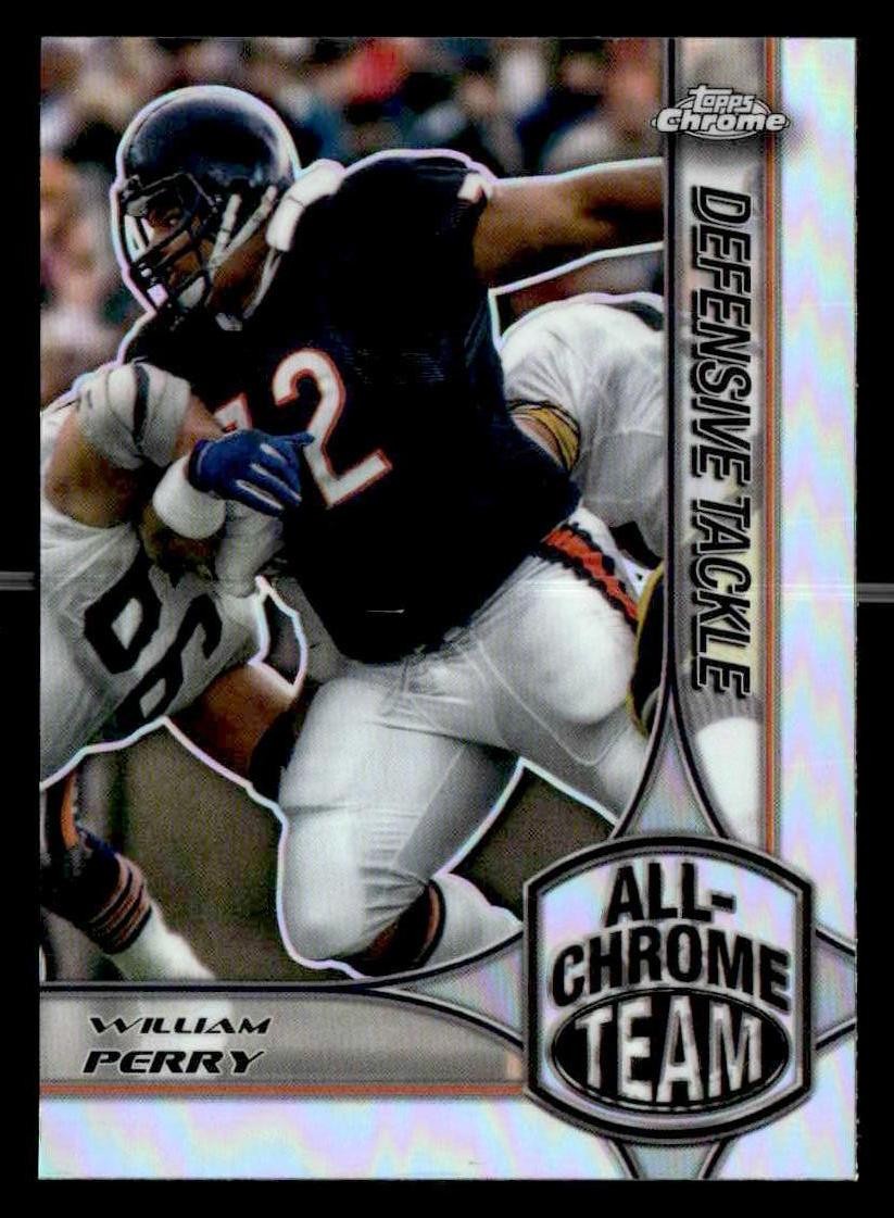 2024 Topps Chrome #ACT-14 William Perry All Chrome Team Refractor