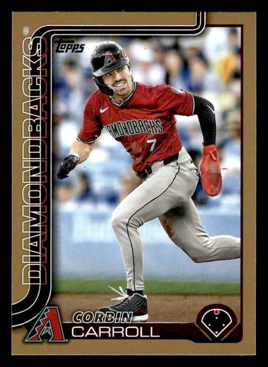 2025 Topps #78 Corbin Carroll Gold #/2025