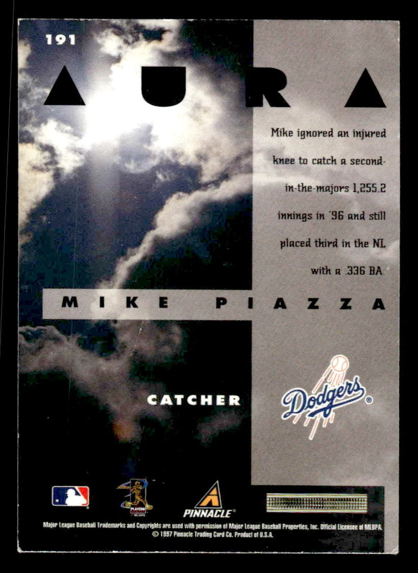 1997 New Pinnacle #191 Mike Piazza