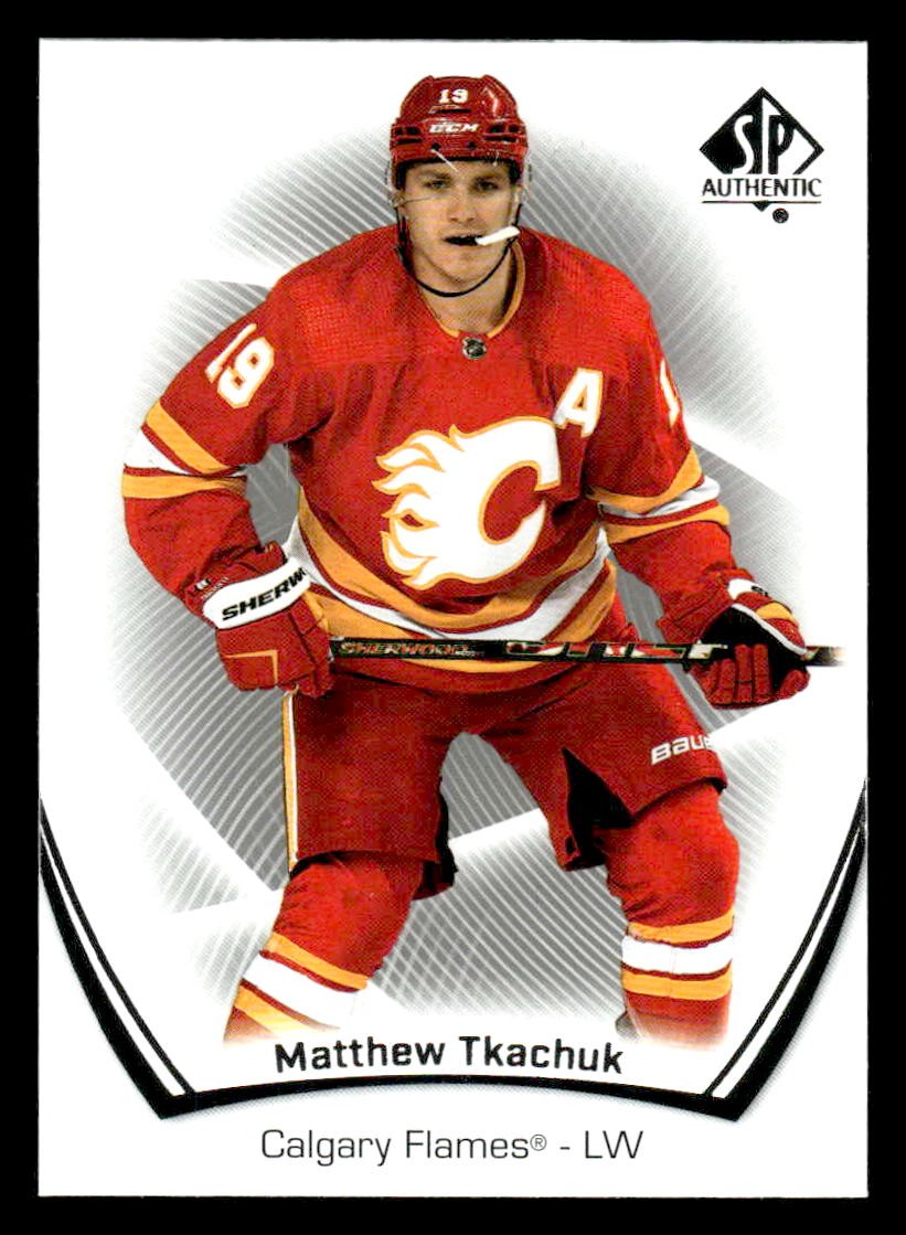 2021-22 SP Authentic #82 Matthew Tkachuk