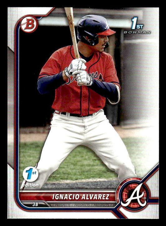 2022 Bowman Draft 1st Edition #BD-125 Ignacio Alvarez