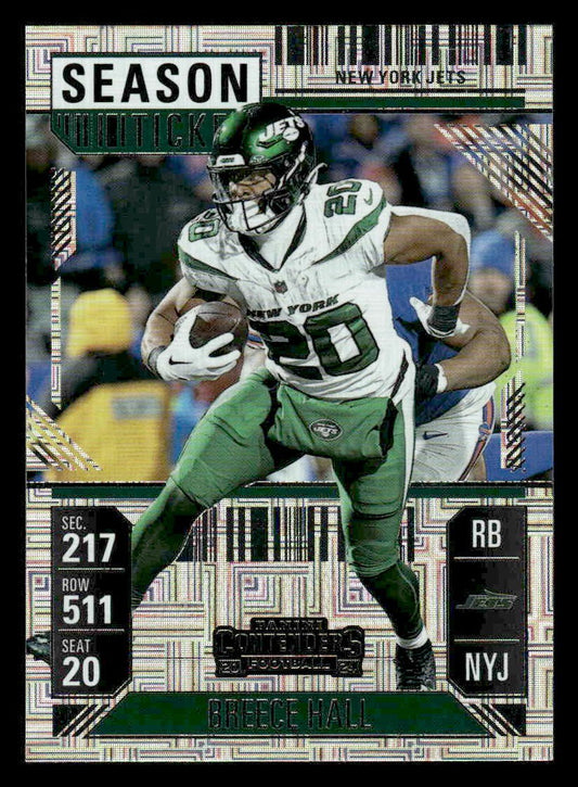 2024 Panini Contenders Football Mojo #76 Breece Hall