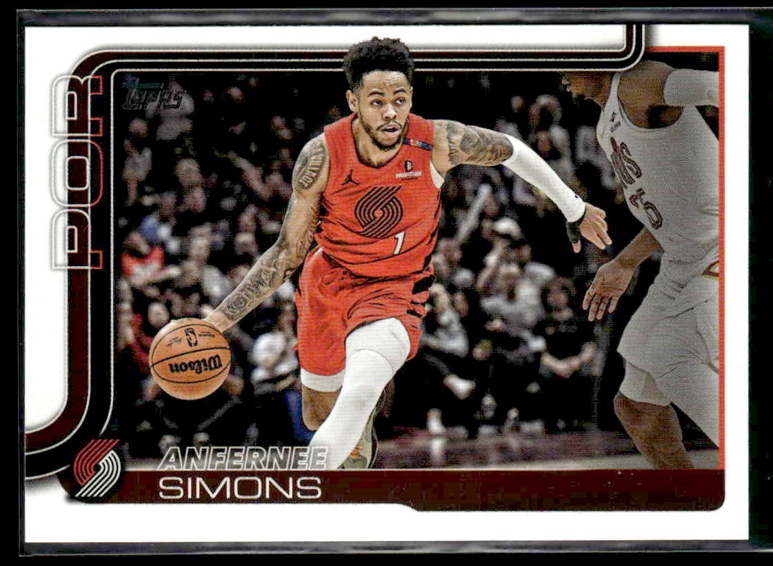 2025-26 Topps #123 Anfernee Simons