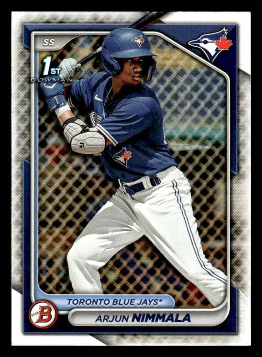 2024 Bowman #BP-142 Arjun Nimmala Prospects