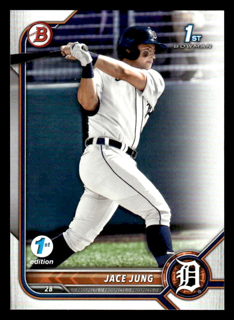 2022 Bowman Draft 1st Edition #BD-15 Jace Jung