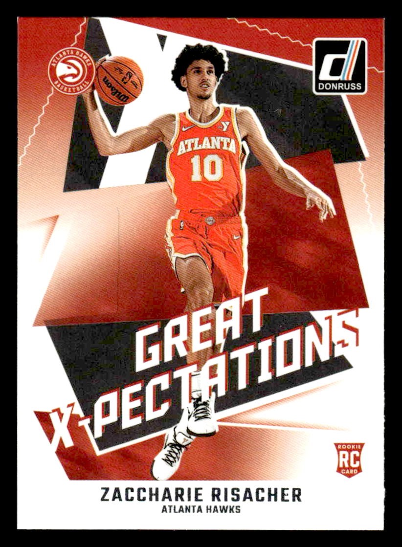 2024-25 Donruss #25 Zaccharie Risacher Great X-Pectations