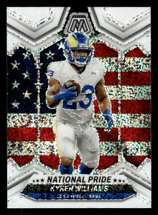 2024 Panini Mosaic #258 Kyren Williams White Sparkle