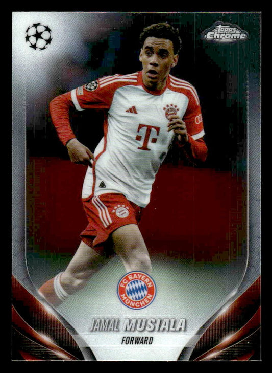 2023-24 Topps Chrome UEFA Club Competitions #160 Jamal Musiala